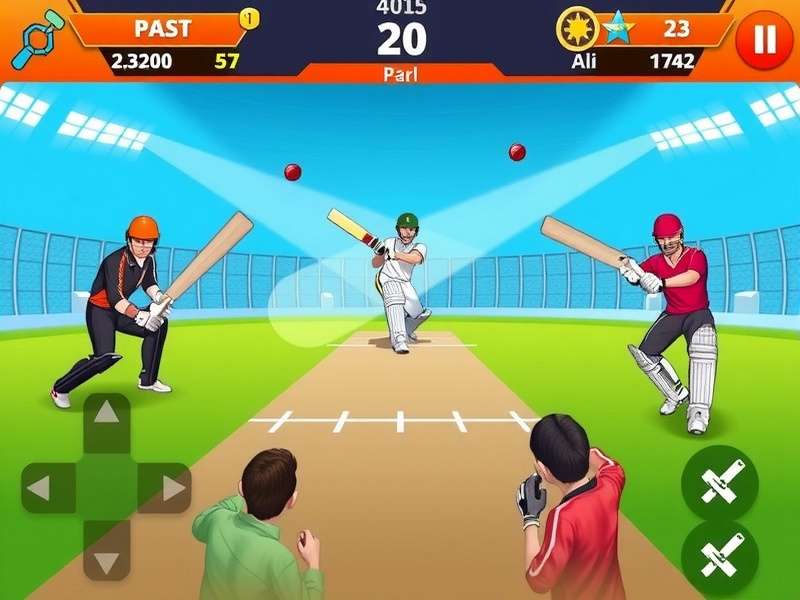 Cricket Basket Master interface and controls